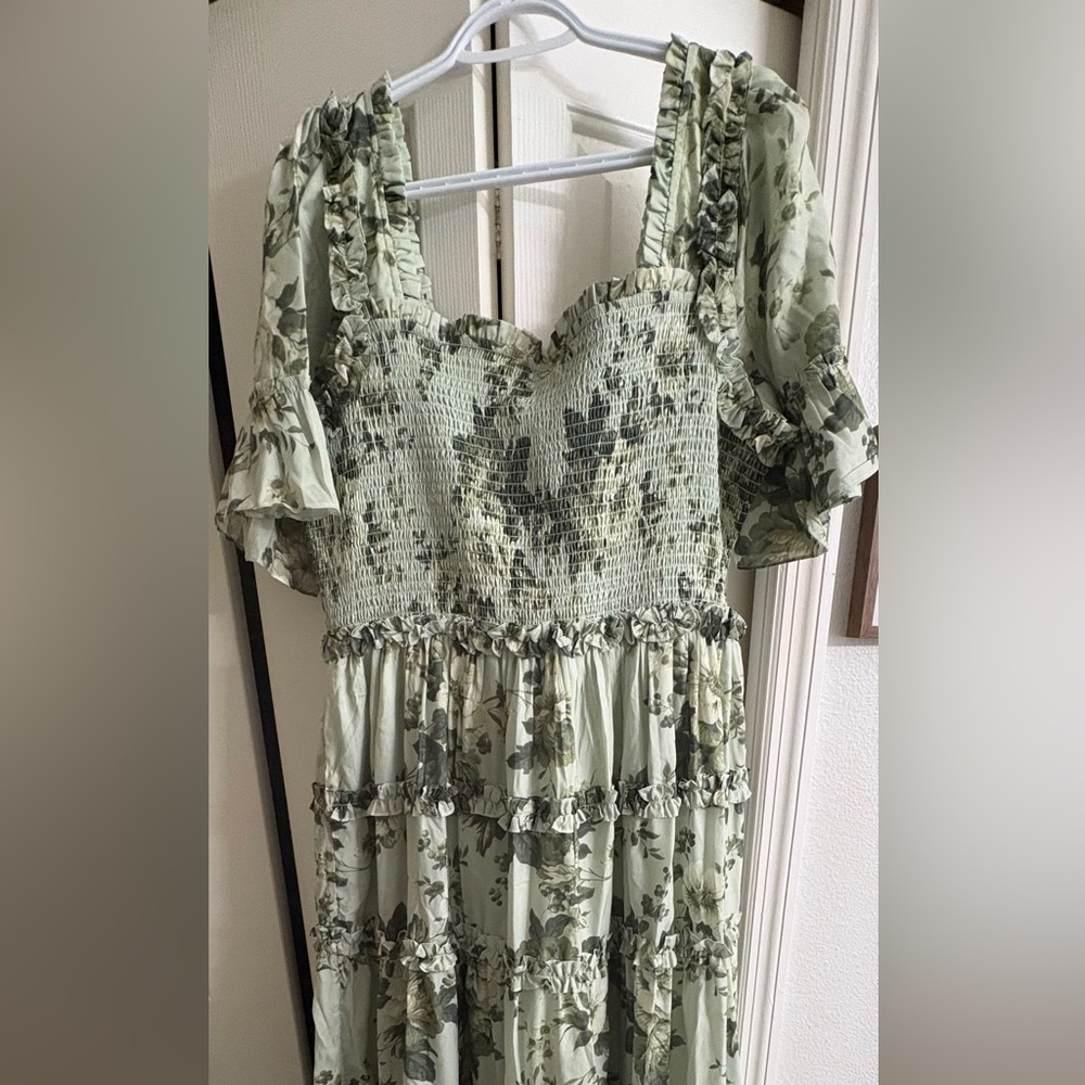 JessaKae Green Faeryn Maxi Dress